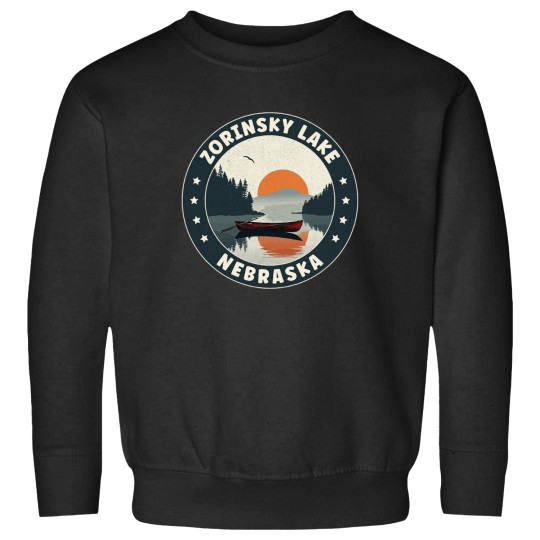 Discover zorinsky lake nebraska sunset Sweatshirts