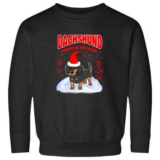 Discover Dachshund Lover Merry Christmas Sweatshirts
