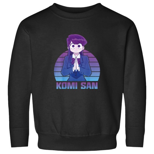 Discover Komi Can_t Communicate Komi San Retro (1) Sweatshirts