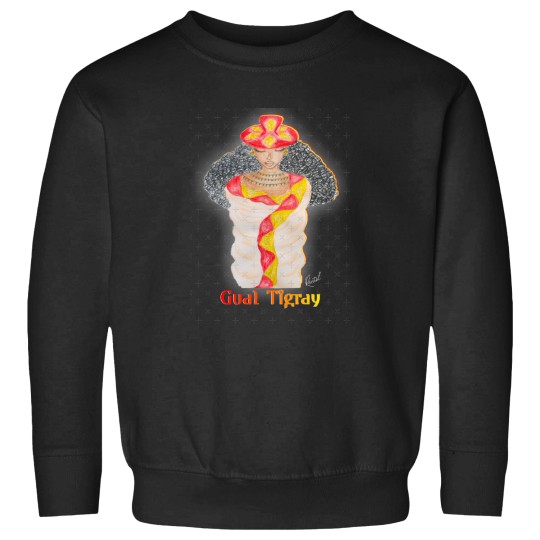 Discover Gual Tigray with Netsella Fitted V-Neck Sweatshirts