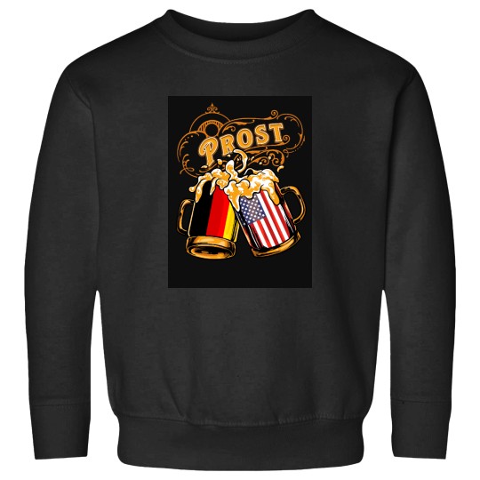 Discover Oktoberfest Wiesn Prost Deutschland - USA Sweatshirts