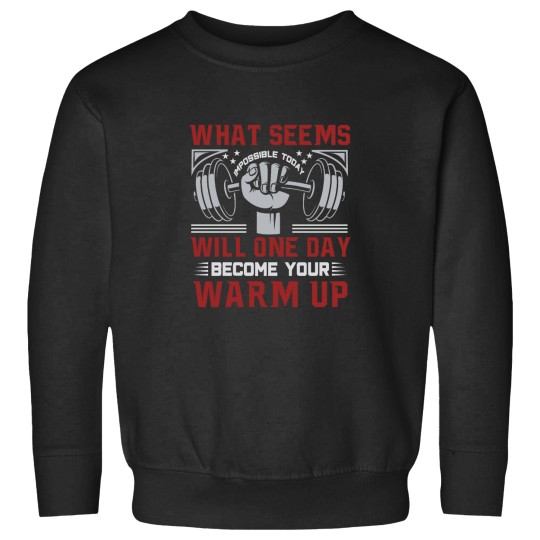 Discover Quote Warm Up Gym Design Once You See Results it Becomes An Addiction(1) Sweatshirts