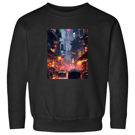 Discover 5778 Technological Urban Nightlife Graphic T-Shirt Sweatshirts