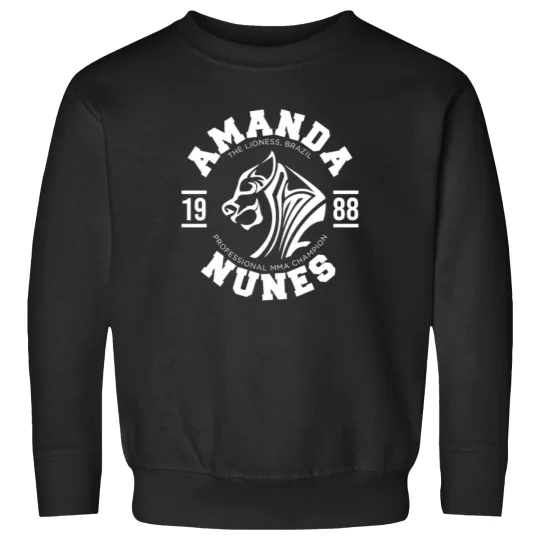 Discover Amanda Nunes "The Lioness" Brazil T-Shirt Sweatshirts
