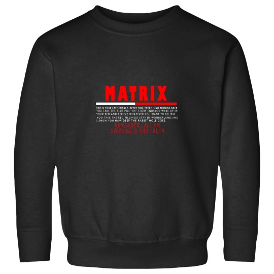 Discover matrix Sweatshirts