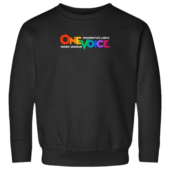 Discover 4259-One-Voice-Logo-With-White-Text T-Shirt Sweatshirts