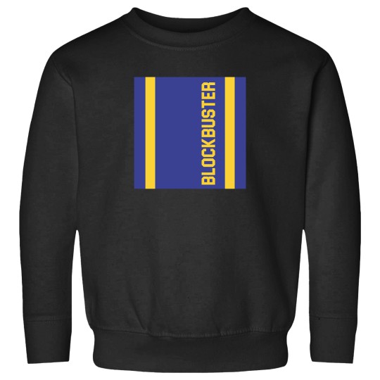 Discover Blockbuster-Video-90S-Vhs-Rental-Store-Merchandise-Blue-Yellow T-Shirt Sweatshirts