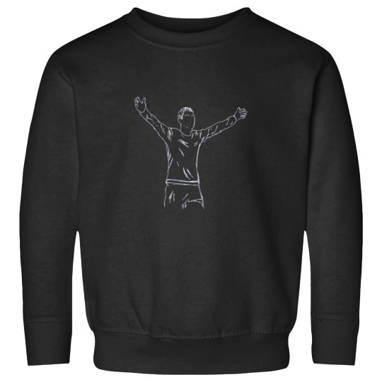 Discover Cristiano-Ronaldo-Sketch-Baseball--Sleeve-T-Shirt Sweatshirts