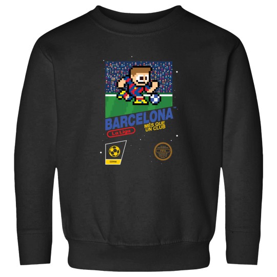 Discover Fc-Barcelona-V2--(8-Bit-Football--Soccer-Videogame-Cart) T-Shirt Sweatshirts
