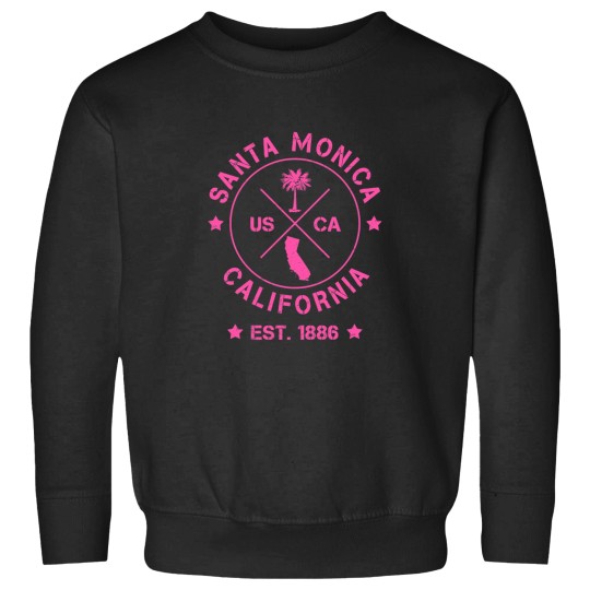 Discover Santa-Monica-California-Usa-Los-Angeles-Baywatch T-Shirt Sweatshirts