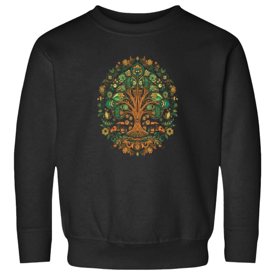Discover The-Mandala-Tree-Active-T-Shirt Sweatshirts