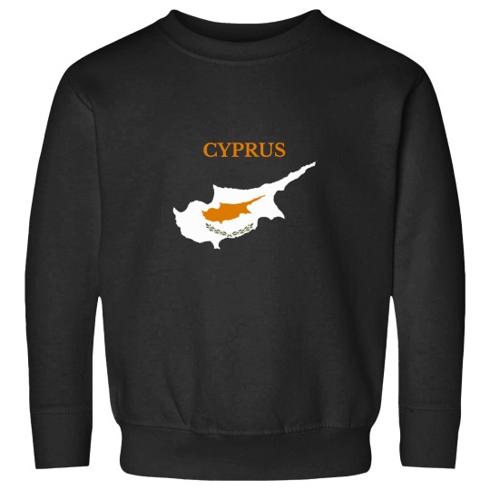 Discover Cyprus-Map-Flag T-Shirt Sweatshirts