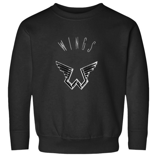 Discover Paul-Mccartney--Wings-Wings-Logo-Print T-Shirt Sweatshirts