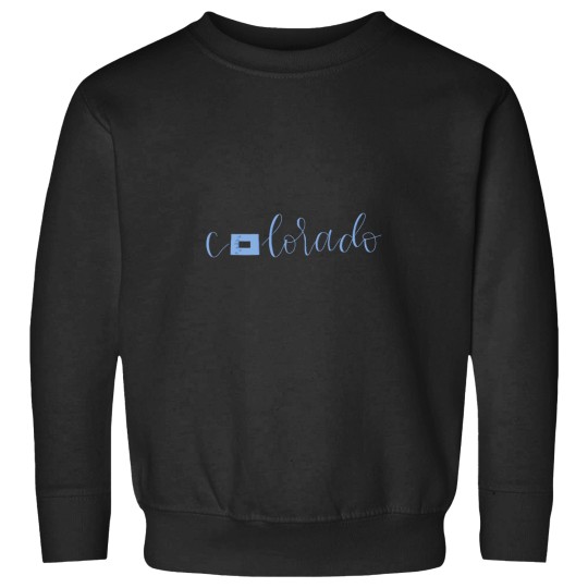 Discover C0lorado cursive Sweatshirts