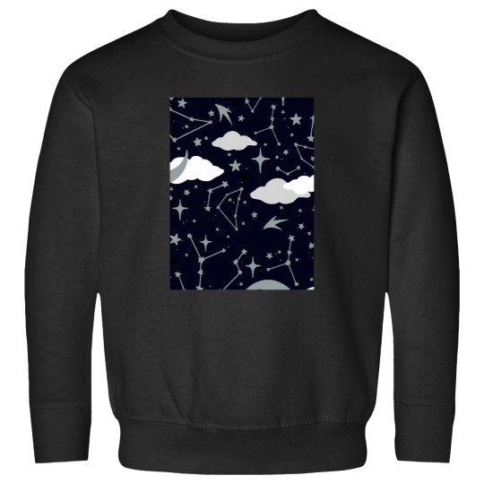 Discover Night Sky In Silver And White TURNPIKE TROUBADOURS ARTWORK Sweatshirts