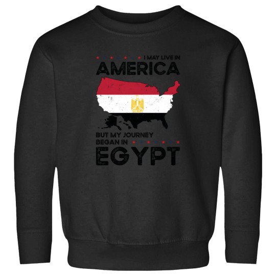 Discover Egyptian American Patriot Usa Grown Egypt Us Flag Sweatshirts