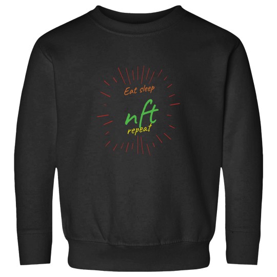 Discover Eat Sleep Nft Repeat (5) Sweatshirts