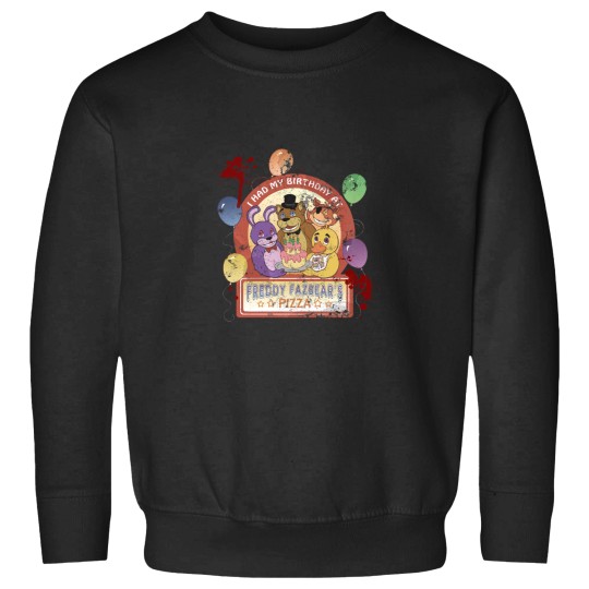 Discover Freddy Fazbear_s Birthday! (survivor version) Sweatshirts