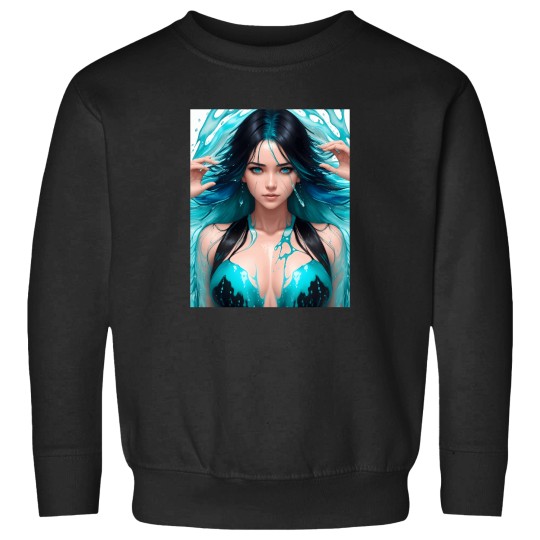Discover Girl In Water (2) T-Shirt Sweatshirts