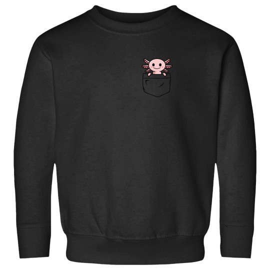 Discover Axolotls in pocket Essential Sweatshirts