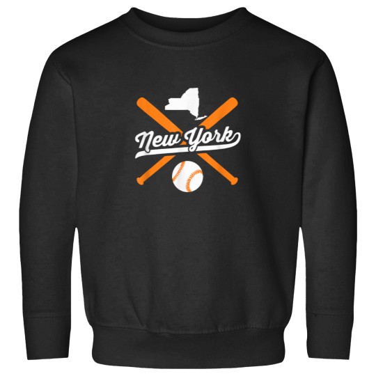 Discover New York Baseball Vintage State Pride Love City Sweatshirts