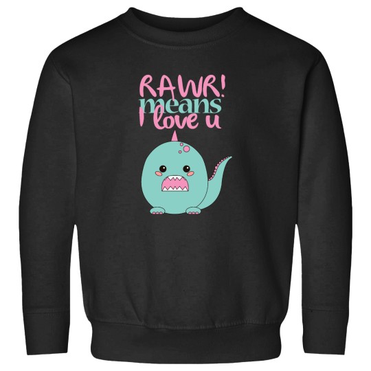 Discover RAWR! means I loves you Oversized Sweatshirts