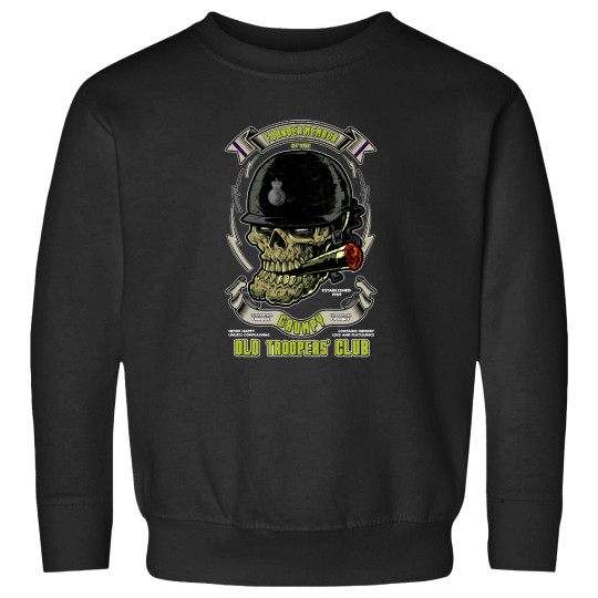 Discover Blues and Royals - Grumpy Old Troopers' Club Classic Sweatshirts
