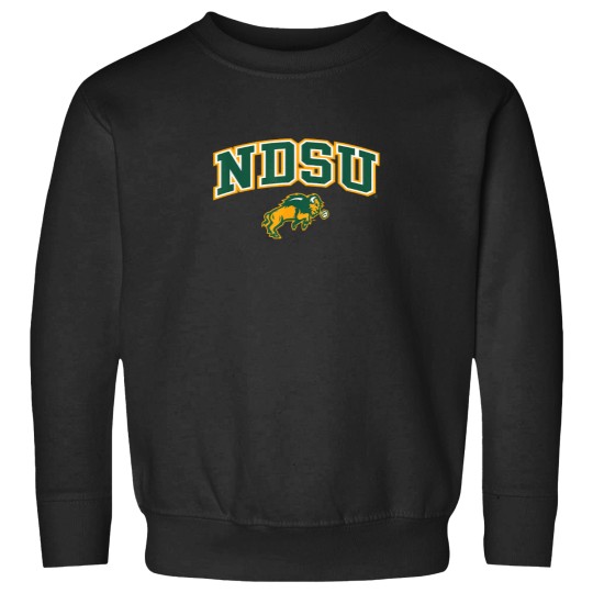 Discover North Dakota State Bison Arch Over White Sweatshirts