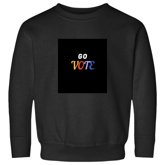 Discover 1562 Go Vote Sleeveless Top Sweatshirts