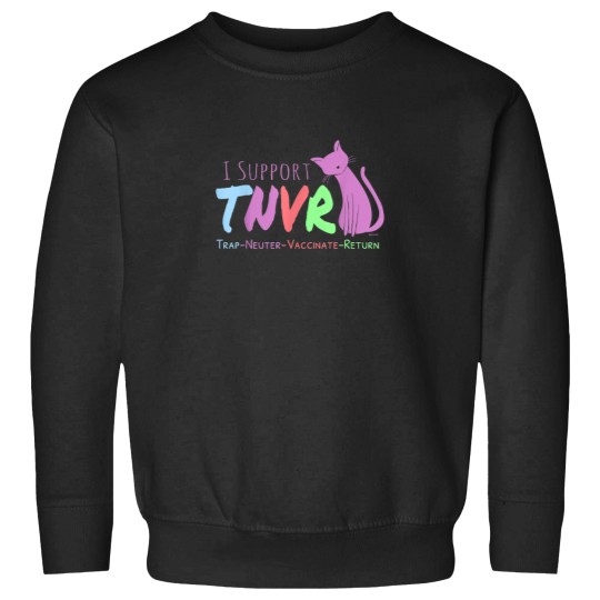 Discover TNVR Feral Cat Advocate Cat Lover Support TNVR Sweatshirts