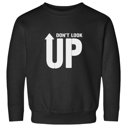 Discover Don_t look up designwhite Long Sweatshirts