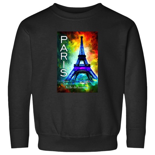 Discover Paris City Of Light No2 T-Shirt Sweatshirts