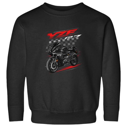Discover yamahas YZF-R7 2024 (Performance Black) for Motorcycle Riders Classic Sweatshirts