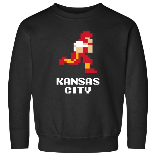 Discover footballs Kansass City 8 bits Classic Sweatshirts