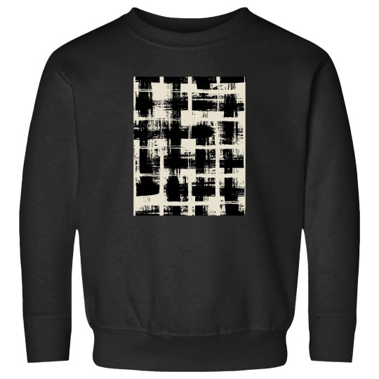Discover Black-And-White-Plaid-Pool-Tiles-Pattern-Tartan Sweatshirts