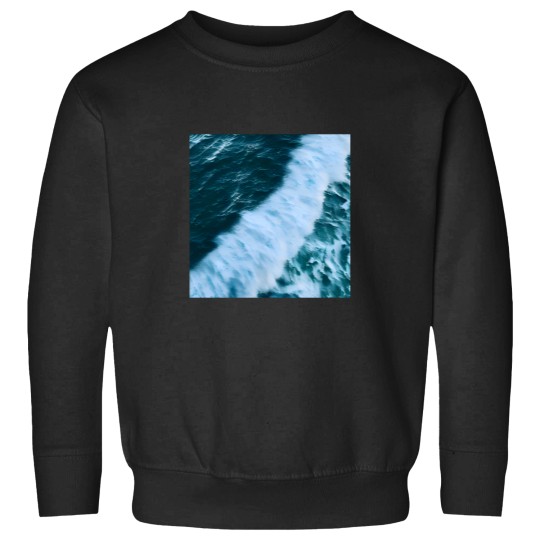 Discover 6297 Blue Ocean Waves 18 Active T-Shirt Sweatshirts