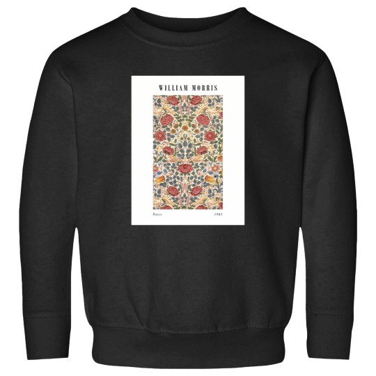 Discover William Morris - Roses (1883) - Wallpaper Design Simple minds Sweatshirts
