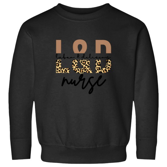 Discover Labor And Delivery Ld Nurse Leopard Cheetah Print Sweatshirts