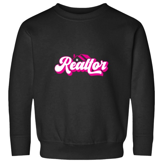 Discover Real Estate Agent Women's Pink Realtor Sweatshirts