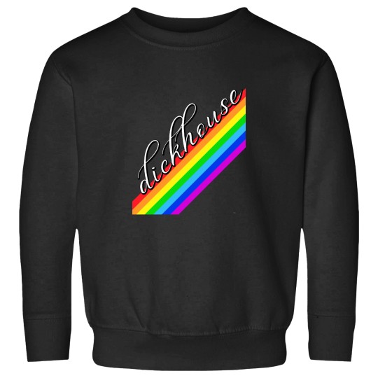 Discover DickhouseDickhouse ProductionsChalk Paintsliding Rainbow Sweatshirts