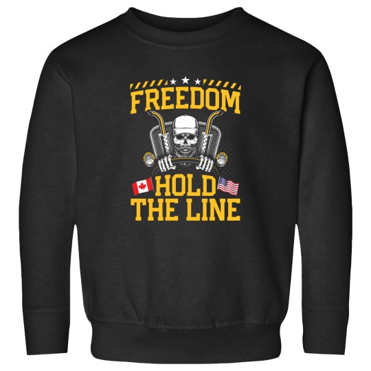 Discover Freedom Hold The Line Sweatshirts