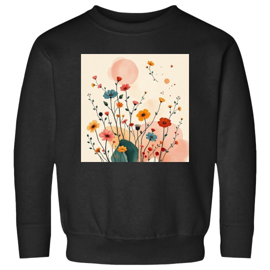 Discover Pickleball Summer Flowers Sweatshirts