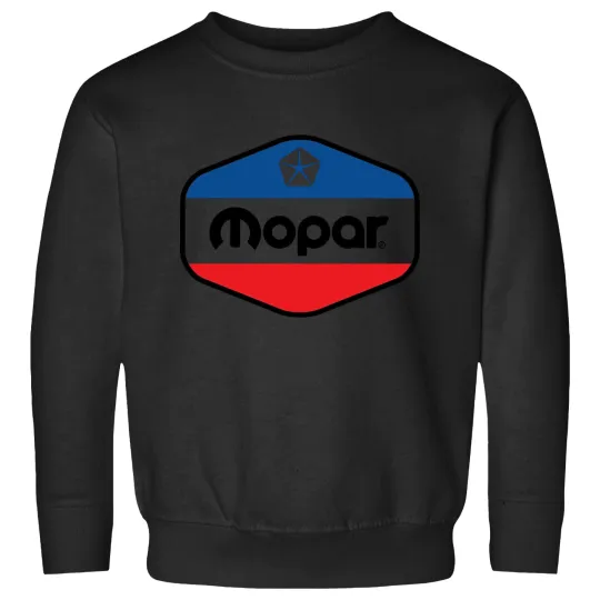 Discover Retro Muscle Power Badge Sweatshirts