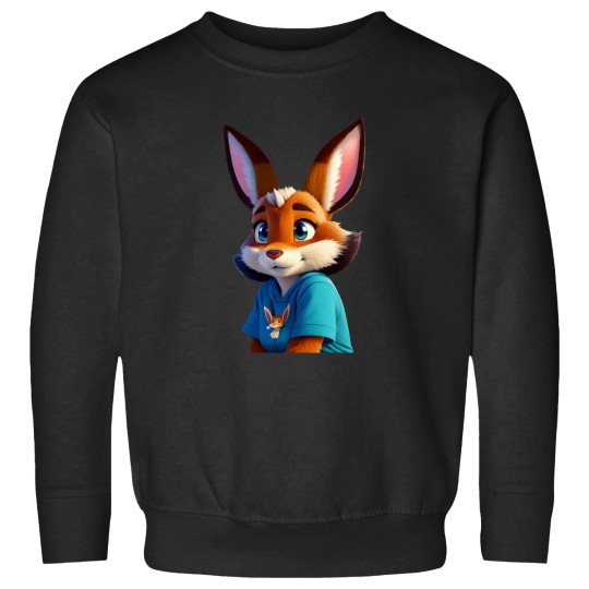 Discover Eeveeish Anthro Girl In Blue Tee Sweatshirts