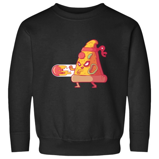 Discover Power Of Pizza Fatality Move Sweatshirts