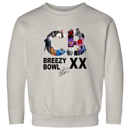 Discover Breezy Bowl XX Sweatshirts, Chris Brown Breezy Bowl XX Tour Sweatshirts