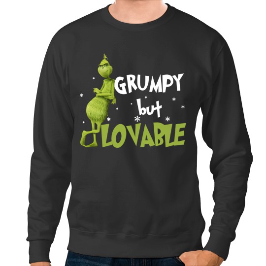 Discover funny character Grumpy But Lovable Christmas Coffee Mug Sweatshirts