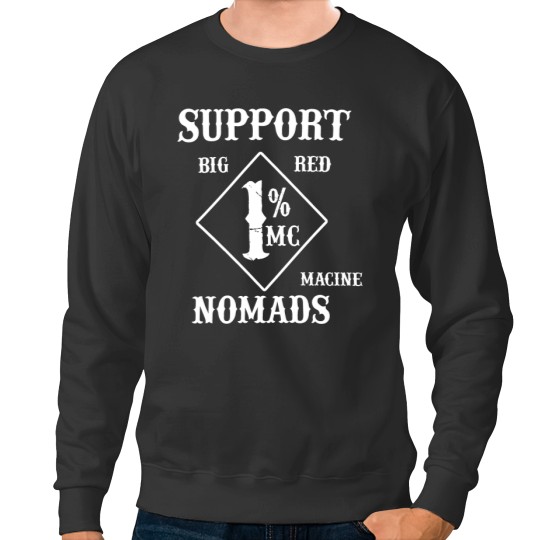 Discover Support Big Red Macine Nomads Sweatshirts