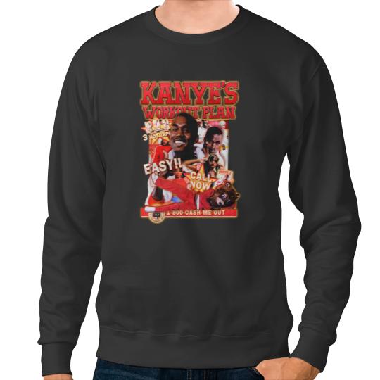 Discover Kanye Workout Plan Vintage Sweatshirts