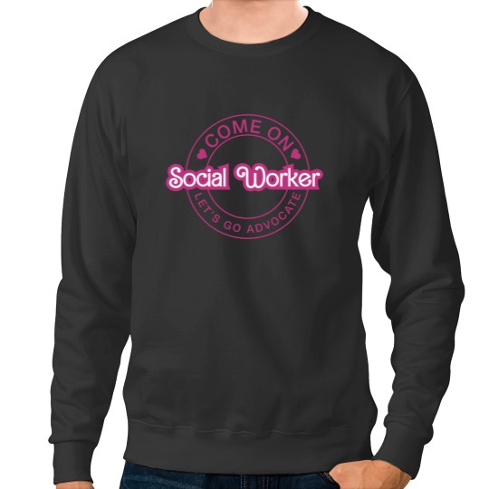 Discover Social Worker Barbie Sweatshirts School Social Worker Sweatshirts